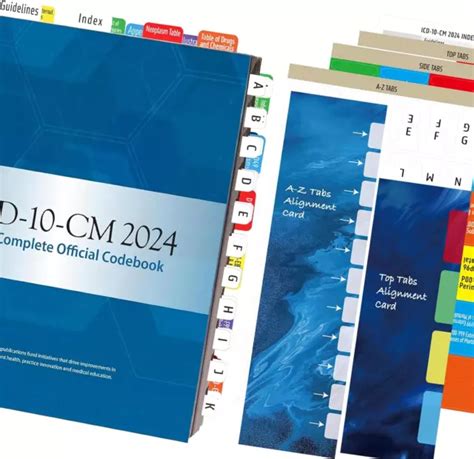 INDEX TABS FOR ICD 10 CM 2024 The Complete Official Codebook Navigate