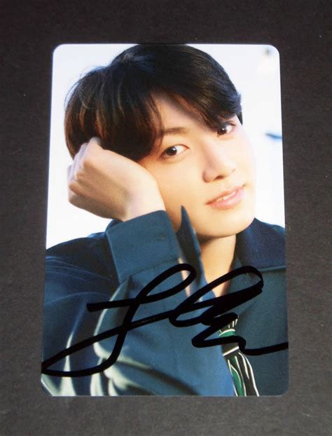 ジョングク Bts 防弾少年団 直筆サイン入り Dicon Photocard 101 フォトカードサイン｜売買されたオークション情報