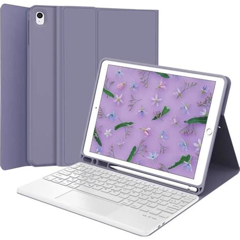 Etui Clavier Avec Trackpad Pour Ipad Eme Eme Eme Generation