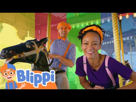 Blippi & Meekah's Playtime at Adventure City Theme Park | Blippi ...