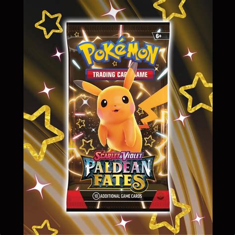 Pokemon Paldean Fates Booster Pack Artset Cardtopia Nz