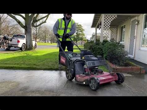 Toro Turfmaster In Action Servicing Small Properties Youtube