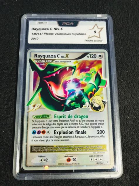 Carte Pok Mon Rayquaza Niv X Platine Vainqueurs Supr Mes Fr