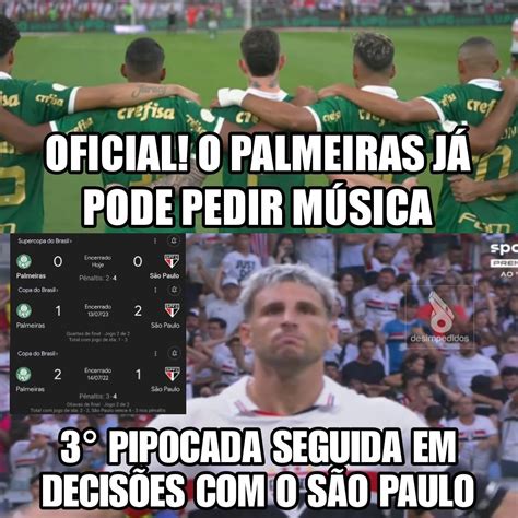 S O Paulo Triunfa Sobre O Palmeiras E A Internet Explode Memes