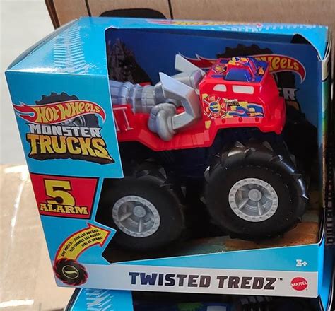 Hot Wheels Mattel Monster Trucks Twisted Tredz Alarm Hobbies Toys Toys Games On Carousell