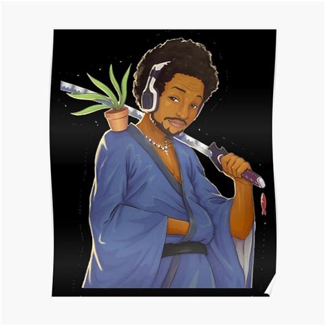 "CoryxKenshin samurai with plant and katana " Poster by HermasyahTeee | Redbubble