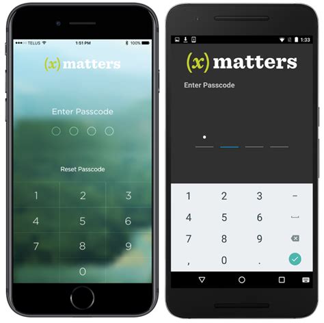 Use The Mobile Passcode Feature To Protect Your Account Details Xmatters