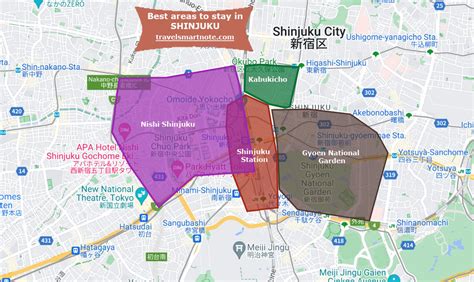 Best Areas To Stay In Tokyo For First Time Visitors Travel Smart Note