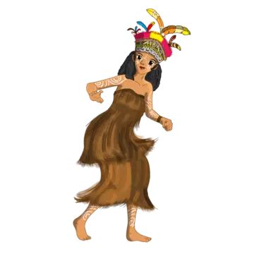 Girl Dancing Sajojo West Papua Indonesia, Traditional, Dance, Papua PNG Transparent Clipart ...