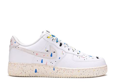 CZ0339 100 送料無料 NIKE Air Force 1 07 LV8 Paint Splatter White CZ0339 100