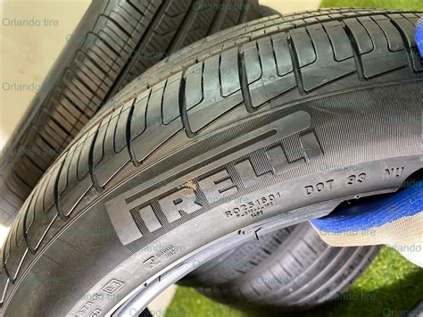 M57 225 60 18 104H Pirelli Cinturato P7 Run Flat 4 Used Tires 90 Life