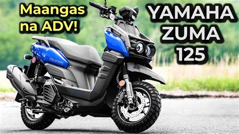 YAMAHA ZUMA 125 BWS 125 ANG BAGONG ADV SCOOTER NI YAMAHA NA PANG