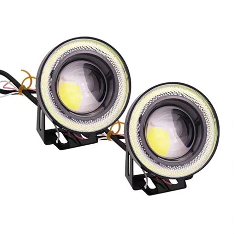 Luces Led Para Auto Con Ojos De Angel 64mm Cuotas Sin Interés