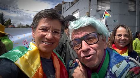 Bogotá se ilumina con el Orgullo LGBTIQ alcaldesa Claudia López