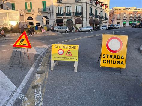 Reggio Calabria Iniziano I Lavori Per Rifare L Asfalto Del Lungomare