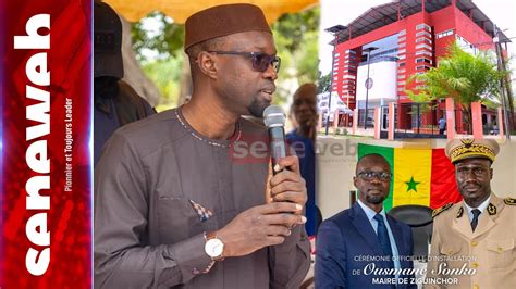 Quand l ombre de Sonko plane sur la mairie de Ziguinchor réaction