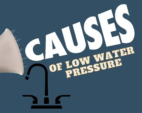 Causes Of Low Water Pressure Household Plumbing Issues