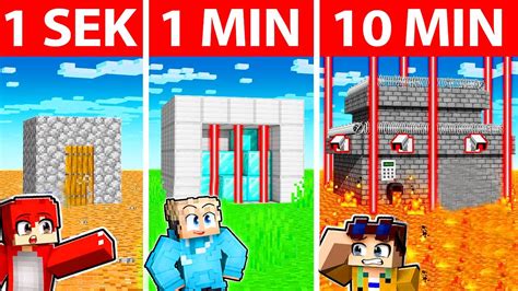 Wie Du In 1 Sek Die Sicherste Base In Minecraft Baust🔥 Youtube