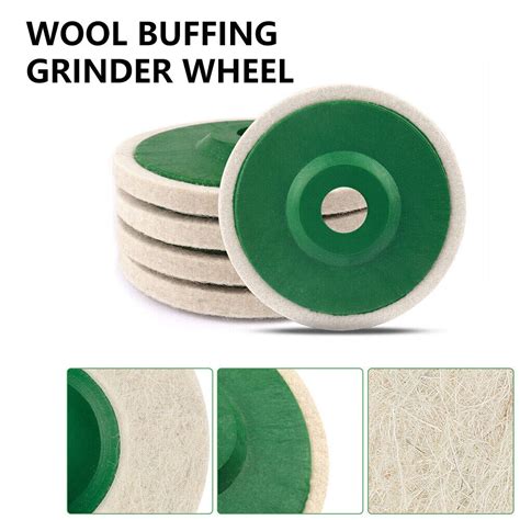 Inch Wool Felt Polishing Wheel Pad Buffing Polishing Disc For