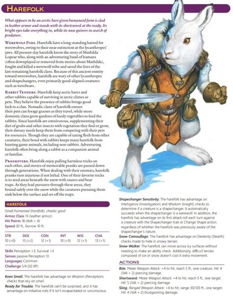 Pin De Zack Courtney Em Dungeons And Dragons 5e Rpg Livro Rpg Monstros