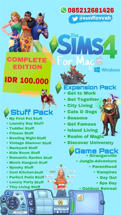 Jual Spotify 15k Bln Netflix Viu The Sims 4 Dll On Twitter ️the Sims 4 Complete Edition ️