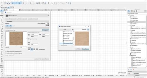 ᐈ Archicad Jak nadać tekstury na rzucie Tworzenie wypełnień
