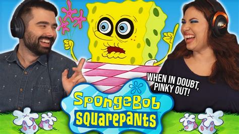 WE WATCHED EPISODE 1 AND 2 OF SPONGEBOB SQUAREPANTS FOR THE FIRST TIME