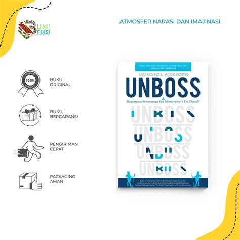 Jual Promo Buku Pengembangan Diri Unboss By Lars Kolind Jacob