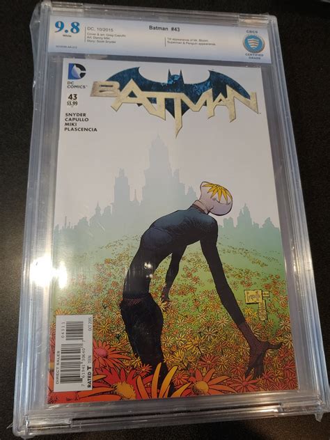 Batman Cbcs St Appearance Of Mr Bloom Comic Books Modern