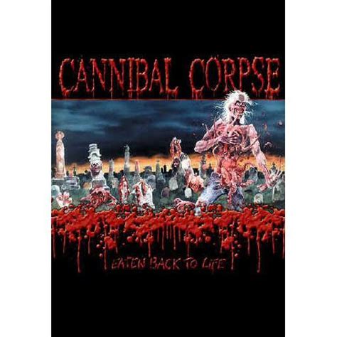 CANNIBAL CORPSE Eaten Back To Life Poster Flag Postarmagedon Metal