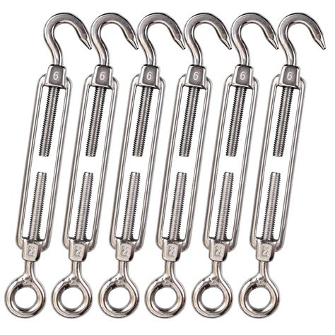 Buy Cozihom M6 Hook Eye C To O Turnbuckle 304 Stainless Steel