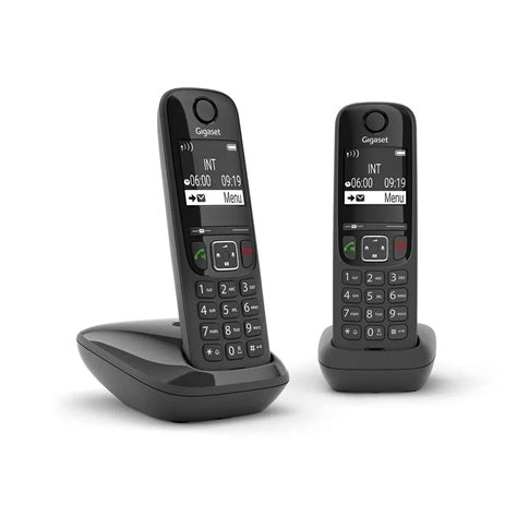 Pack avec téléphone IP Gigaset AS690 et casque sans fil DECT