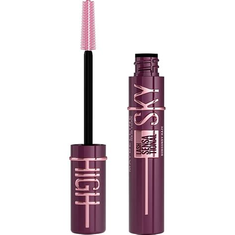 K B Lash Sensational Sky High Mascara Burgundy Haze Fra Maybelline Matas