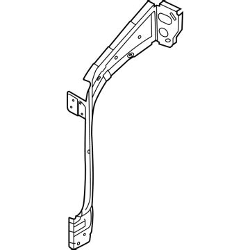 64583 S1500 Genuine Hyundai PNL Assembly FNDR APRON UPR OTR RH