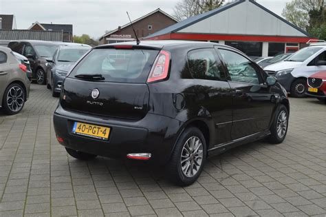 Fiat Punto Evo Occasion Hatchback Zwart In Drachten Voor