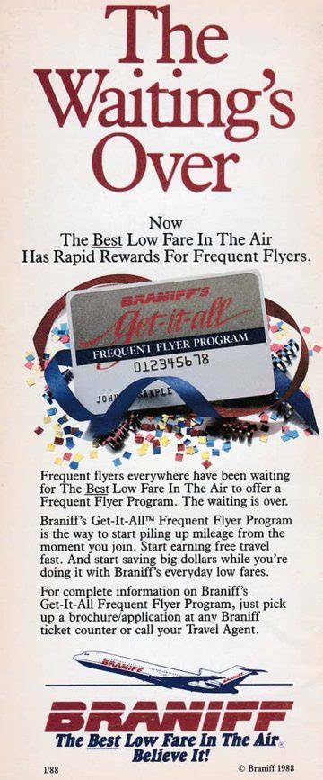 Braniff II III Timetables And Route Maps The Airchive 2 0