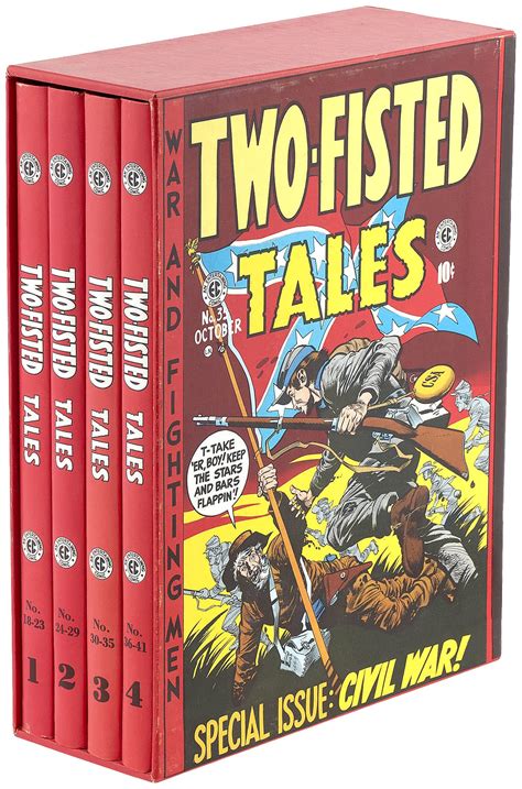 Hakes The Complete Ec Library Two Fisted Tales Vol 1 4 Boxed Set