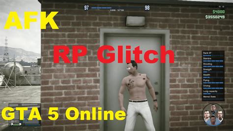 Gta Online Afk Rp Glitch Rp Every Seconds After Patch