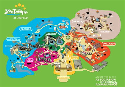 ZooTampa Map_rev 08_20 - no listings - ZooTampa at Lowry Park