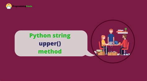 Python String Upper Method Programming Funda