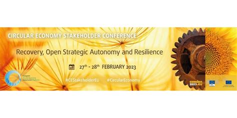 Circular Economy Stakeholder Conference Reinforces The Role Of The Circular Economy In Driving