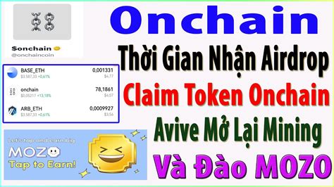 Hot Onchain M Airdrop Claim Token Avive M L I Khai Th C Vv