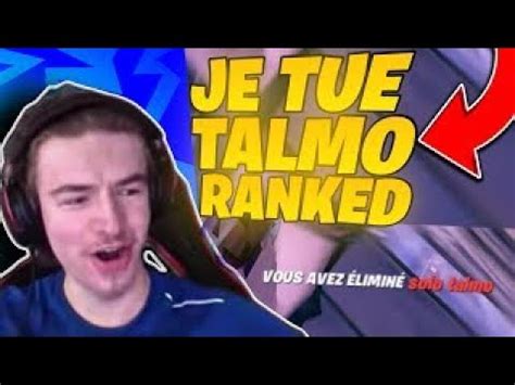 Je Tue Solo Talmo En Ranked Sur Fortnite Youtube