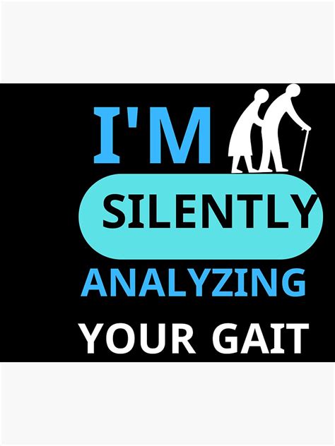 Im Silently Analyzing Your Gait Sticker For Sale By LAMGBOLASHOP