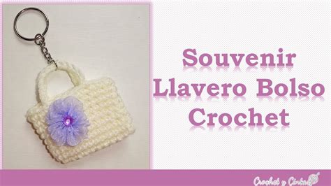 Llavero Bolso Crochet Souvenir Recuerdo Para Quince Años