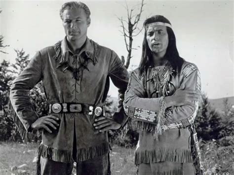 Lex Barker Pierre Brice Pierre Brice Winnetou Und Old Shatterhand