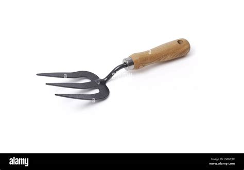 Gardening Hand Fork Isolated On White Background Gardening Supplies