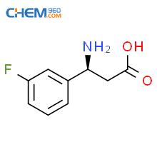 CAS No 723284 79 5 S 3 Amino 3 3 Fluoro Phenyl Propionic Acid