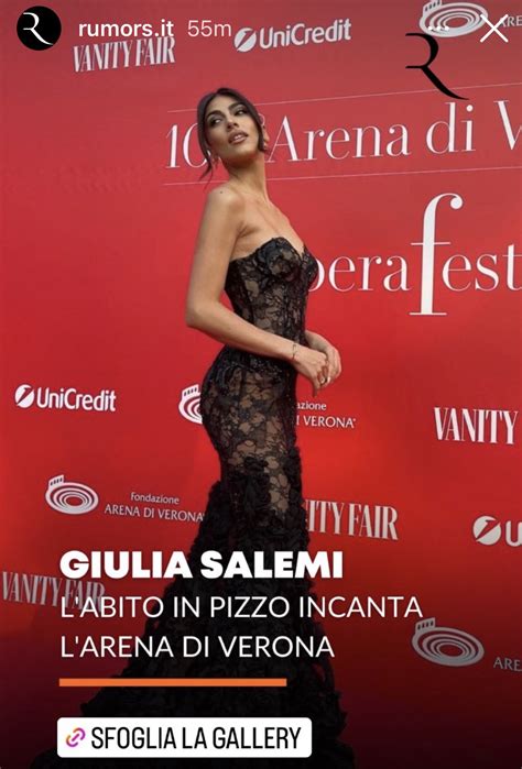 È tutto magico on Twitter Giulia Salemi L Abito in pizzo