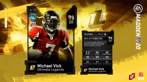 Ultimate Legends M Vick S Rice And Ltd S Largent Madden News